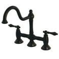 thumbnail image 1 of Restoration Kitchen Bridge Faucet, Oil Rubbed Bronze, 1 of 1