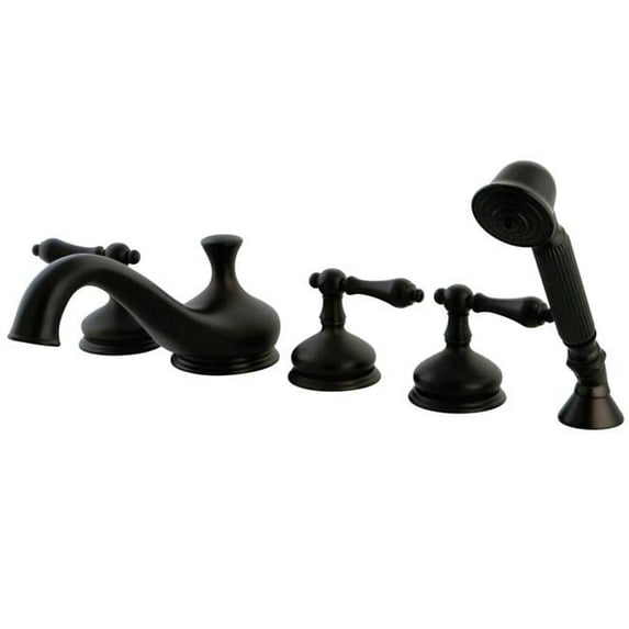 Restoration Roman Tub with Handshower - Oil Rubbed Bronze