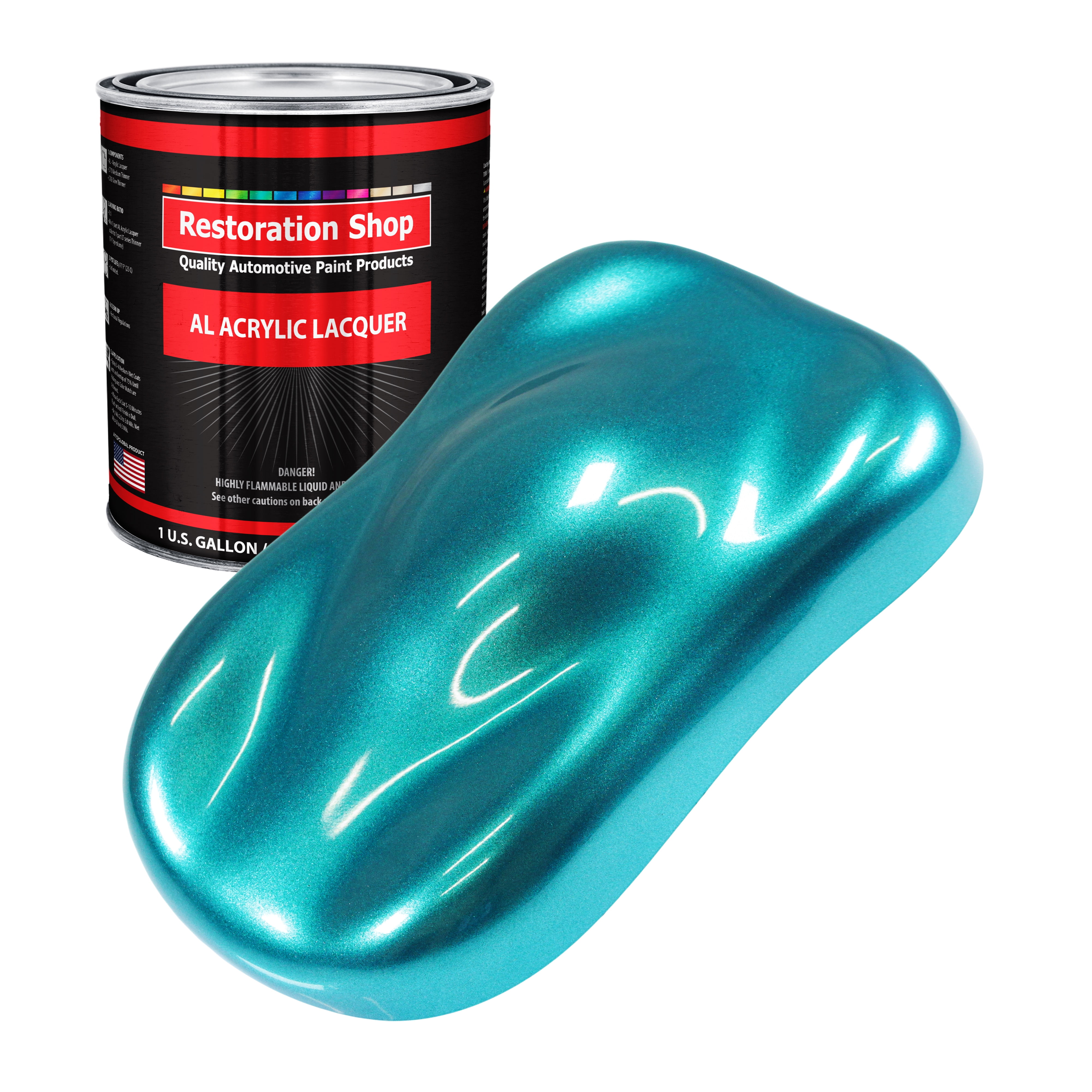 Restoration Shop Aquamarine Firemist Acrylic Lacquer Auto Paint