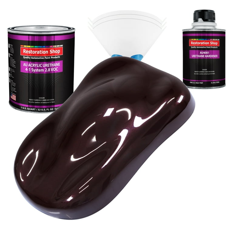 Restoration Shop Black Cherry Pearl Acrylic Urethane Auto Paint