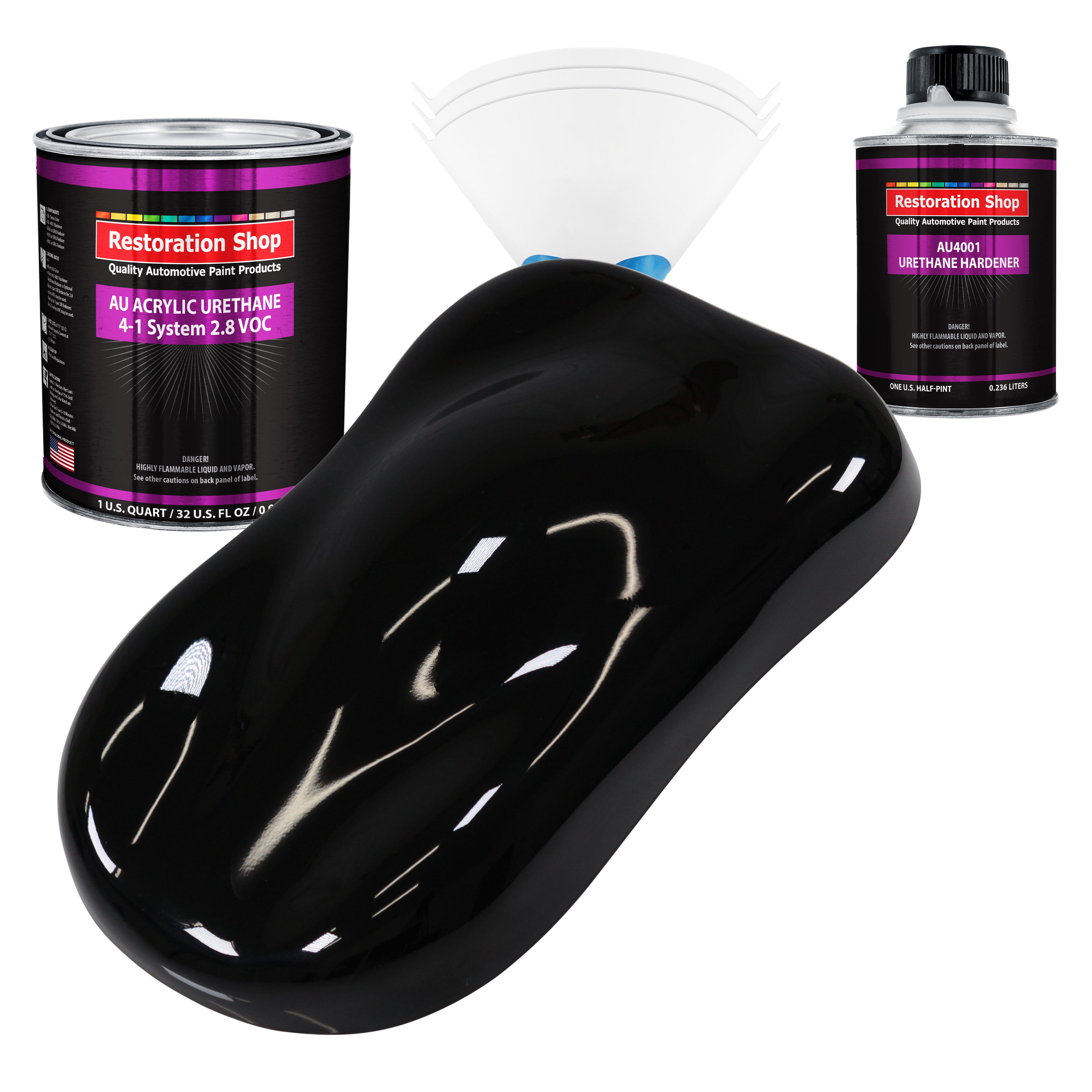 Car paint cheap black gloss