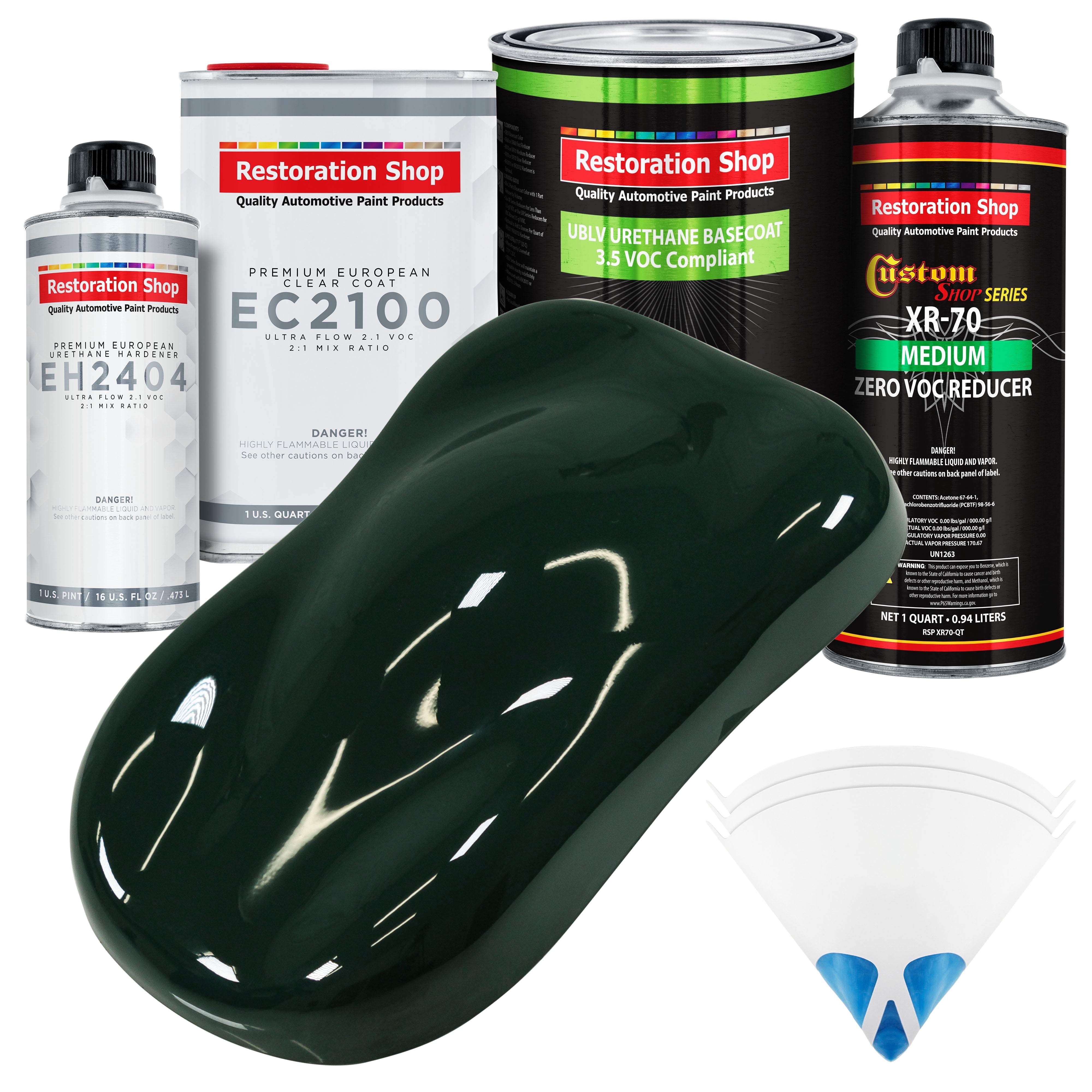 Restoration Shop - British Racing Green - Low V.O.C. Urethane Basecoat ...
