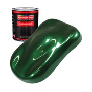 Restoration Shop British Racing Green Metallic Acrylic Lacquer Auto Paint - Quart Paint Color Only - Professional Gloss