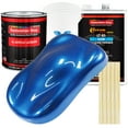 thumbnail image 1 of Restoration Shop - Burn Out Blue Metallic Acrylic Lacquer Auto Paint - Complete Gallon Paint Kit with Slow Thinner, 1 of 4