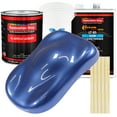 thumbnail image 1 of Restoration Shop - Cosmic Blue Metallic Acrylic Lacquer Auto Paint - Complete Gallon Paint Kit with Slow Thinner, 1 of 5
