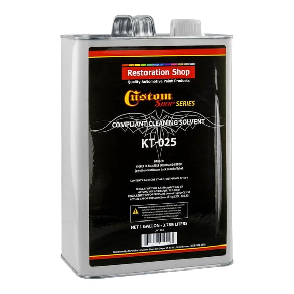 Restoration Shop Custom Shop Compliant Spray Gun Cleaning Solvent - Gallon