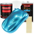 thumbnail image 1 of Restoration Shop - Electric Blue Metallic Acrylic Lacquer Auto Paint - Complete Gallon Paint Kit with Slow Thinner, 1 of 5