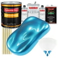 thumbnail image 1 of Restoration Shop - Electric Blue Metallic Urethane Basecoat with European Clearcoat Auto Paint - Complete Gallon Paint Color Kit - Automotive Refinish Coating, 1 of 2