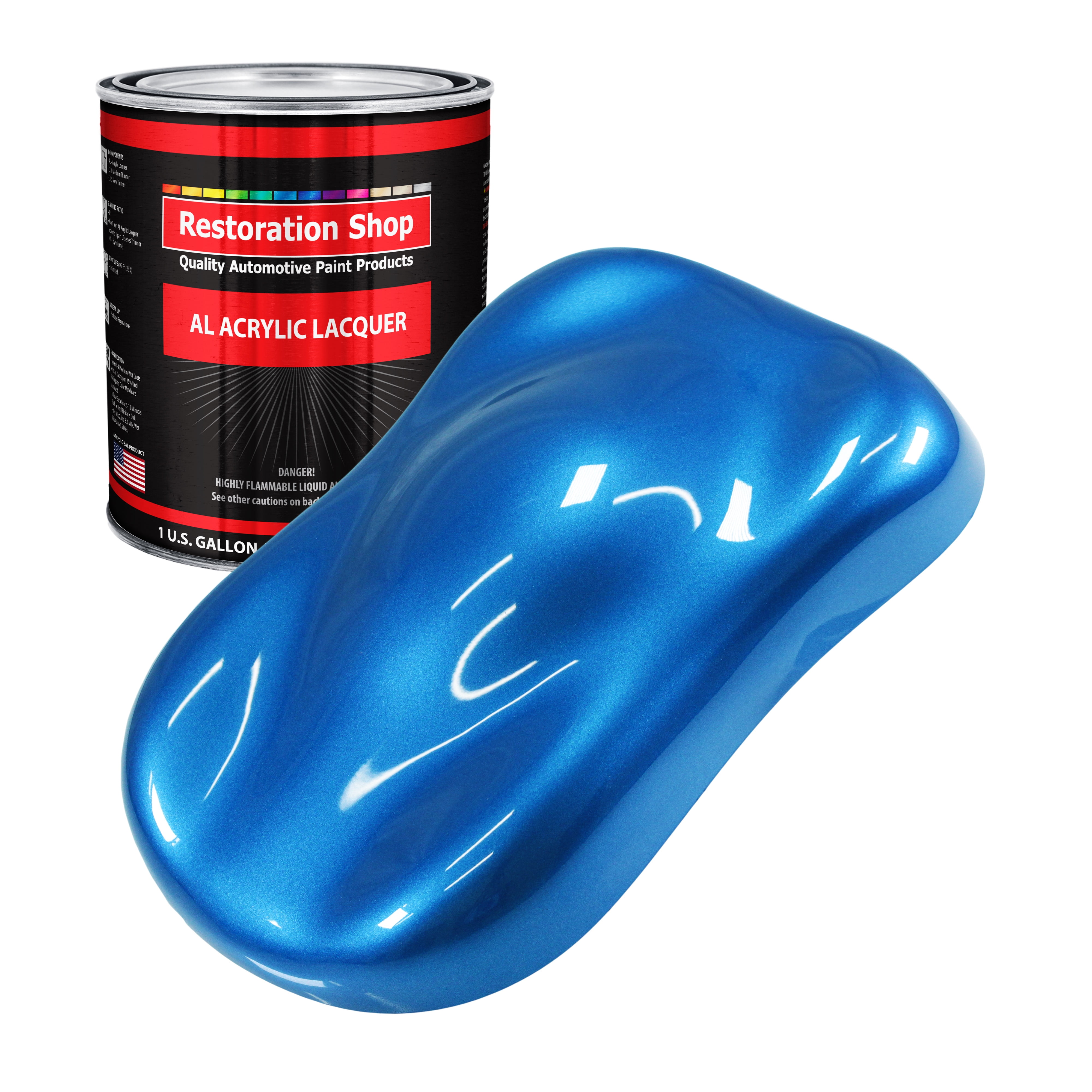 Restoration Shop Fiji Blue Metallic Acrylic Lacquer Auto Paint