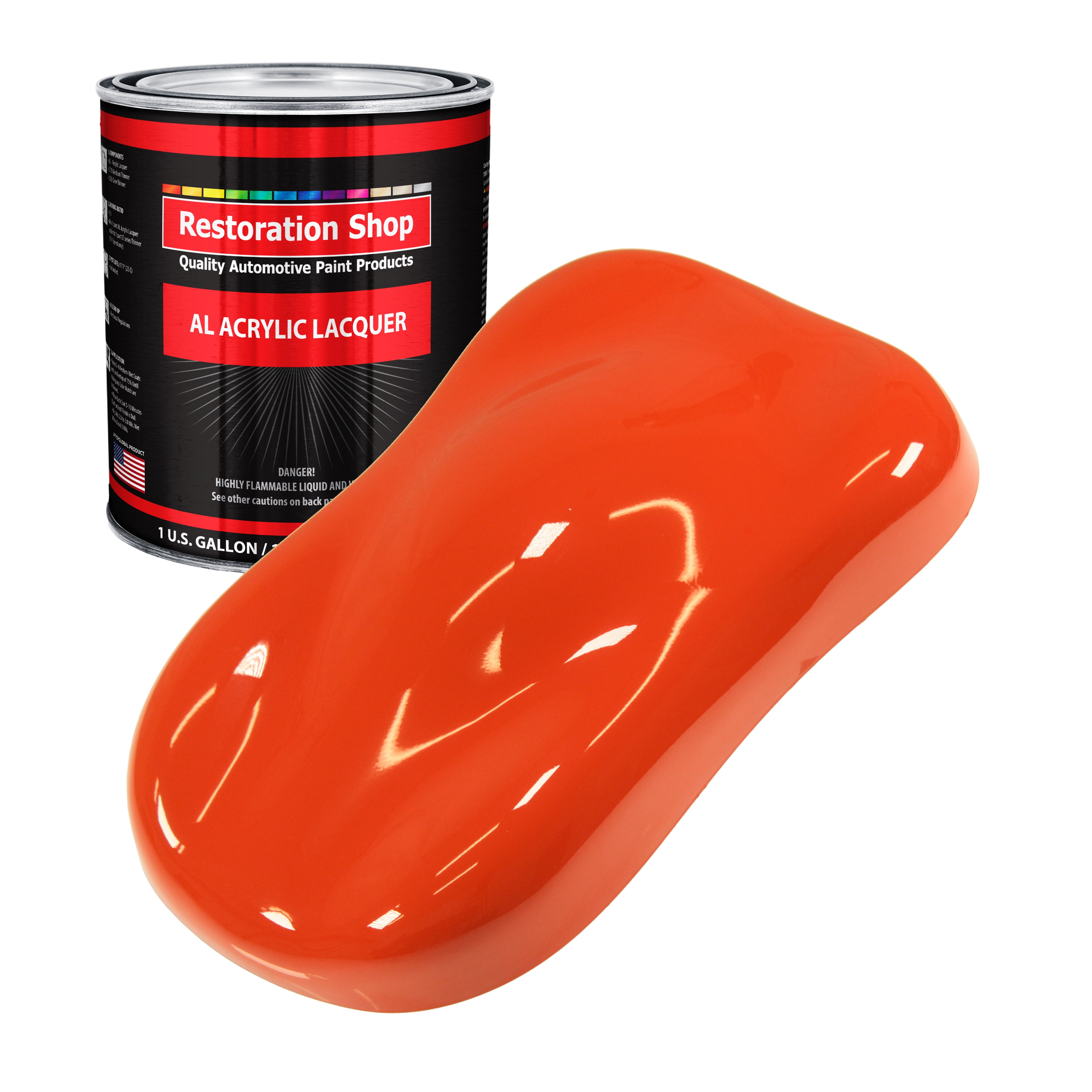 Restoration Shop General Lee Orange Acrylic Lacquer Auto Paint