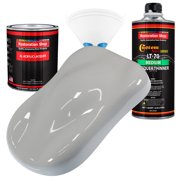 Restoration Shop - Mesa Gray Acrylic Lacquer Auto Paint - Complete Quart Paint Kit with Medium Thinner