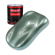 Restoration Shop - Slate Green Metallic Acrylic Lacquer Auto Paint - Quart Paint Color Only - Professional Gloss