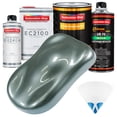 thumbnail image 1 of Restoration Shop - Steel Gray Metallic Urethane Basecoat with European Clearcoat Auto Paint - Complete Quart Paint Color Kit - Automotive Refinish Coating, 1 of 2