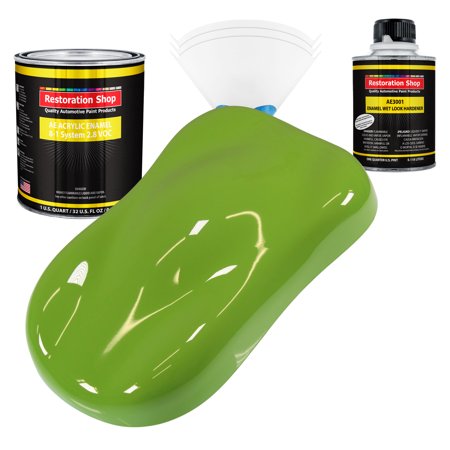Restoration Shop - Sublime Acrylic Enamel Auto Paint - Complete Quart Paint Kit - Single Stage High Gloss