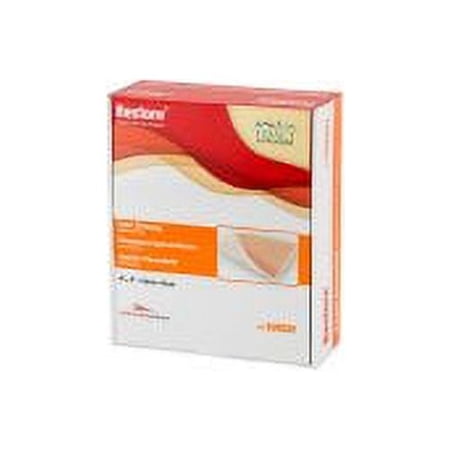 Restore Foam Dressing 4 X Inch Square Non-Adhesive without Border Sterile, 509381 - SOLD BY: PACK OF ONE