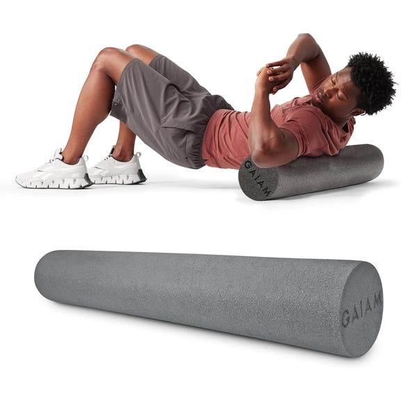 Restore Foam Roller for Muscle Massage - Deep Tissue Massager Sore Muscles & Stimulation Total Body Pain Relief, Back, Neck, Foot, Calf, Leg, Arm (18 Inch and 36 Inch)