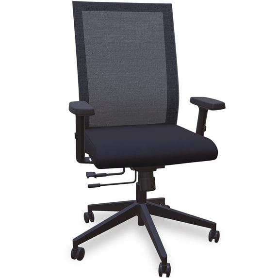 Restore Furniture Nexys Office Task Chair, Ergonomic, Height Adjustable Arms, 300lb Capacity, Swivel