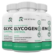 Restore Glycogen Control Blood Flow Support 3 Pack