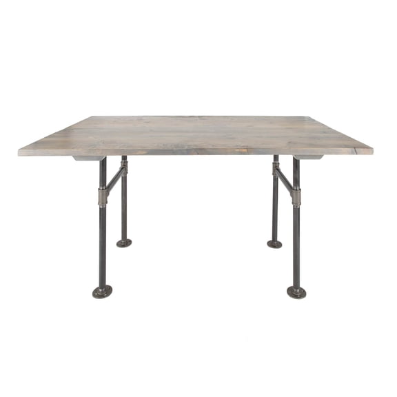 Restore Riverstone Grey Solid Wood Dining Table