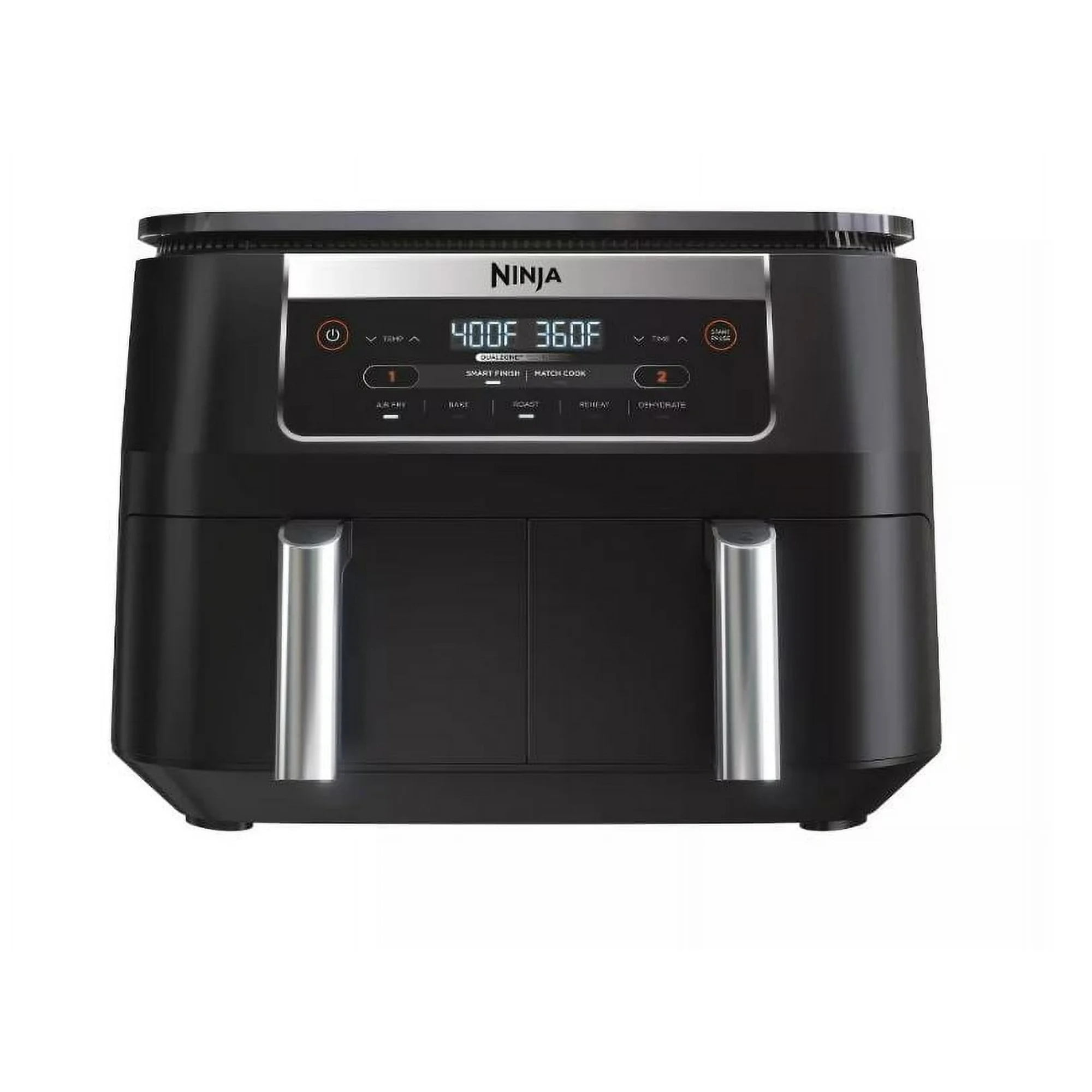 Restore.d Ninja DZ090 Foodi 6 Quart 5-in-1 DualZone 2-Basket Air