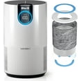 thumbnail image 1 of Restore.d Shark Air Purifier with True HEPA Microban Antimicrobial Protection Cleans up to 500 Sq. Ft HP102 (Certifie.d Refurbishe.d), 1 of 11