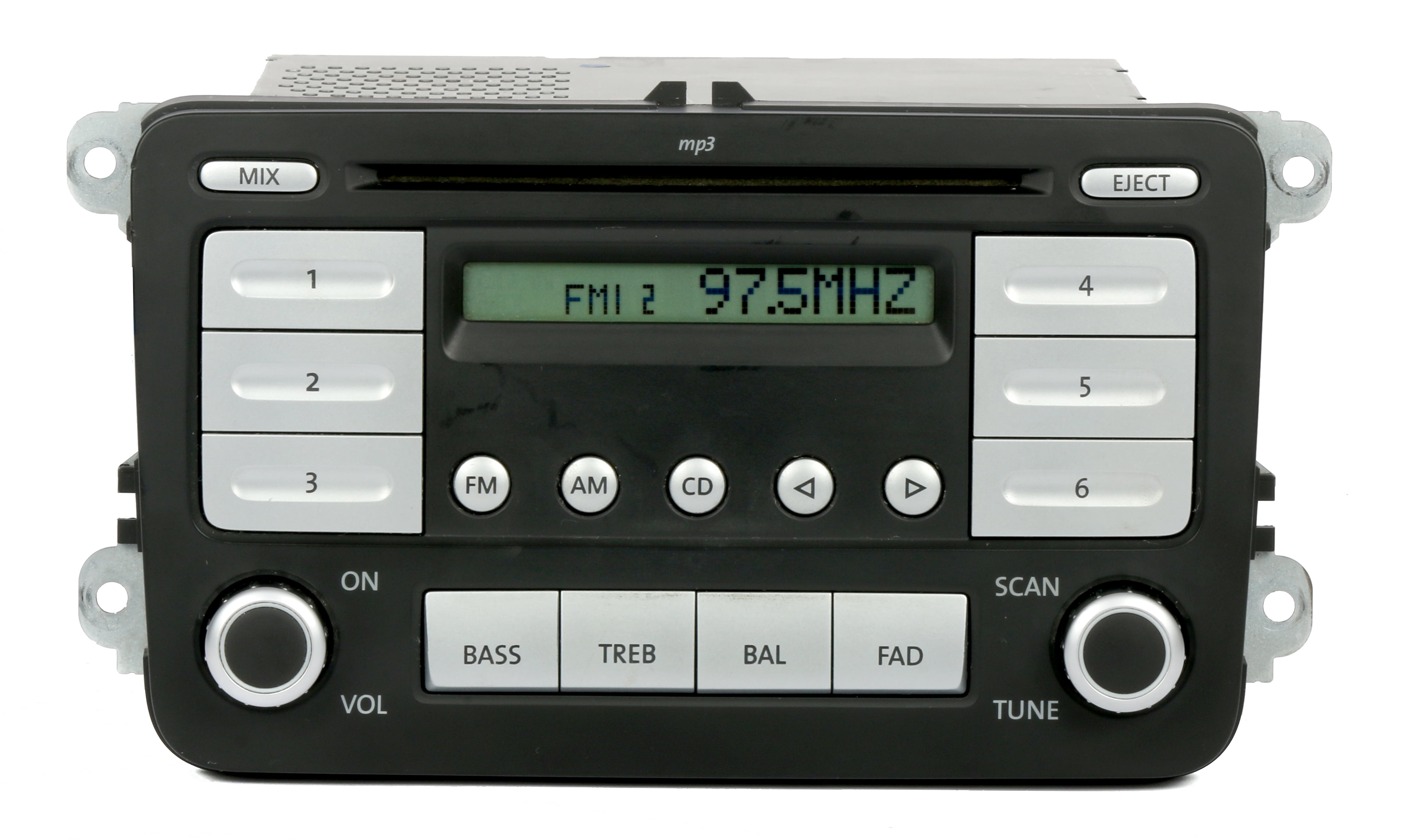Restored 2009-17 Volkswagen Tiguan AM FM Radio Single Disc
