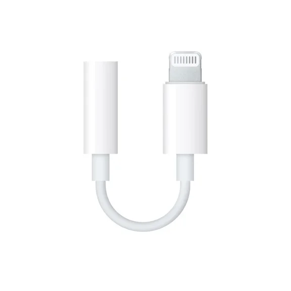 Restored 10 Pack Apple Lightning to 3.5mm Headphone Jack Adapter MMX62FE/A (Refurbished)