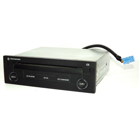 Restored 1999-2009 Volkswagen Passat Jetta Golf Remote CD Player Code Included 1J0035119X (Refurbished)
