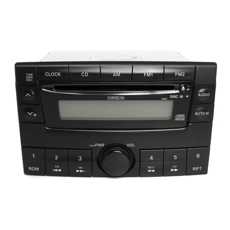 Restored 2000-2001 Mazda MPV Single OEM Original AM FM CD Radio LC62669R0B Face Code 1M33 (Refurbished)