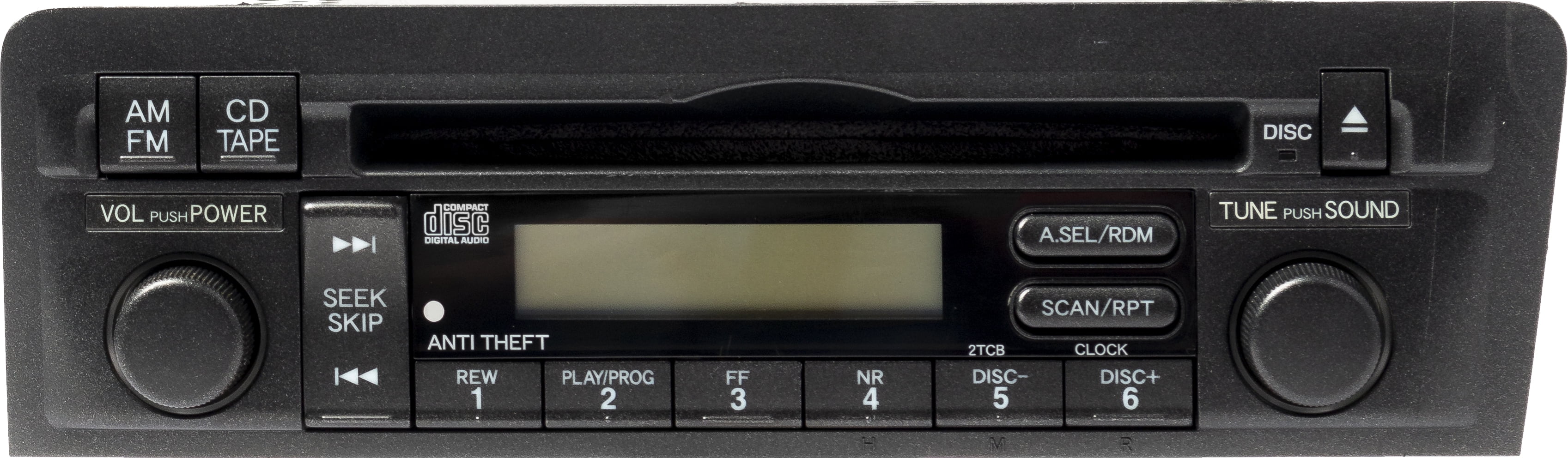 Restored 2004-05 Honda Civic AM FM Radio Single Disc CD Player 39100 ...