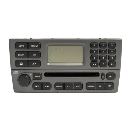 Restored 2004-08 Jaguar X Type AM FM Radio Receiver CD Player Part Number 4X43-18B876-AE (Refurbished)