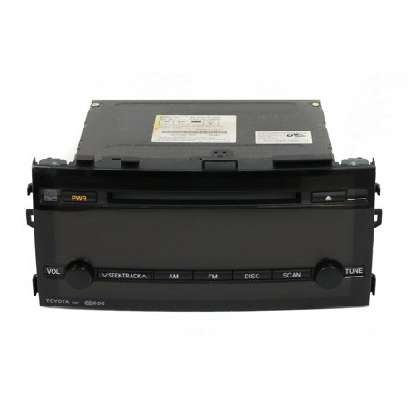 Restored 2004-2006 Toyota Prius AM FM Radio Single Disc CD 86120-47090 Face 51807 (Refurbished)