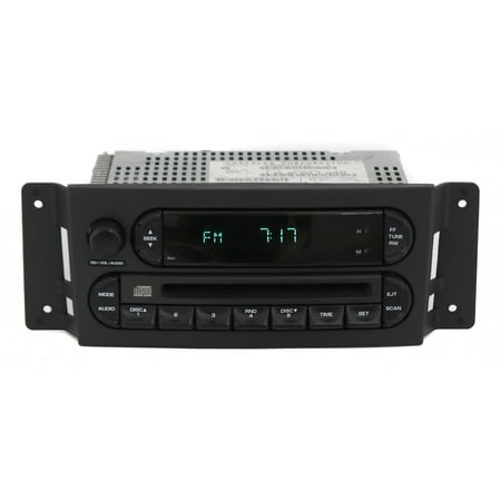 Restored 2004-2008 Chrysler Pacifica AM FM Radio CD Cassette Part Number P05082764AE RAH (Refurbished)
