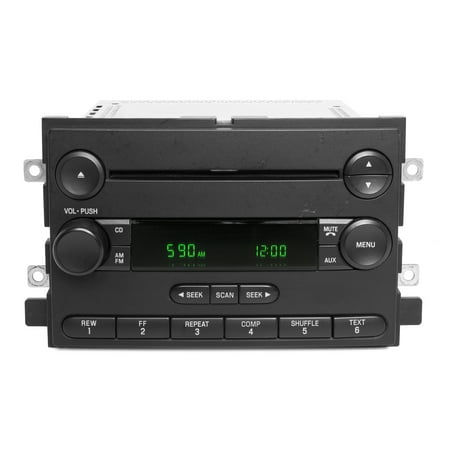 Restored 2005 Ford Freestyle Mercury Montego OEM AM FM Radio Single Disc 5F9T18C869AG (Refurbished)