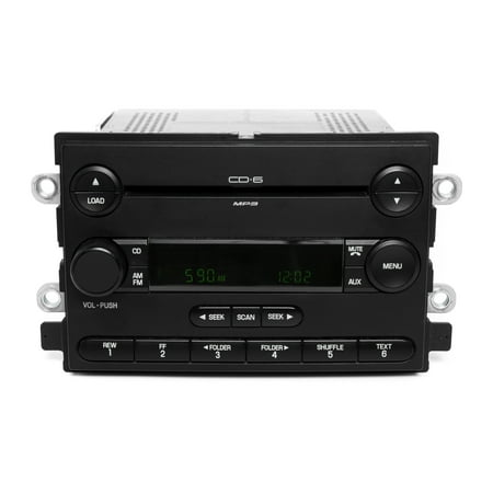 Restored 2006-07 Ford Five Hundred OEM Original AM FM Mp3 6 Disc CD Radio 6G1T-18C815-AB (Refurbished)
