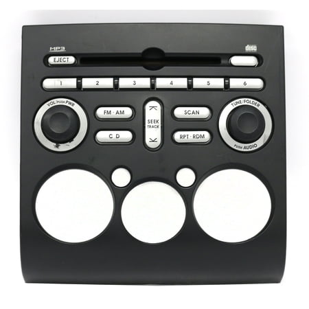 Restored 2006-2008 Mitsubishi Galant OEM Radio Control Panel Face Plate 8002A247HC (Refurbished)