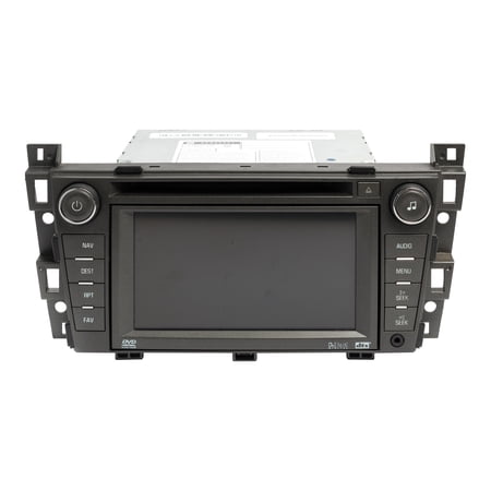 Restored 2007-08 Cadillac SRX AM FM Radio 6 Disc CD DVD Player Nav Ready 25837571 (Refurbished)