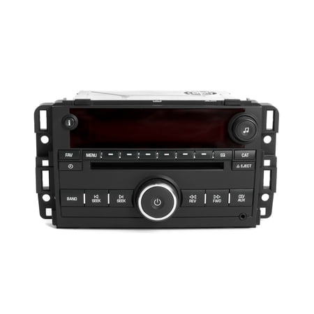 Restored 2007 2008 GMC Acadia AM FM CD Player w Auxiliary Input Stereo Receiver 25802585 (Refurbished)