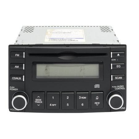 Restored 2007-2009 Kia Spectra Radio AM FM Single Disc CD Player 96150-2F700 (Refurbished)