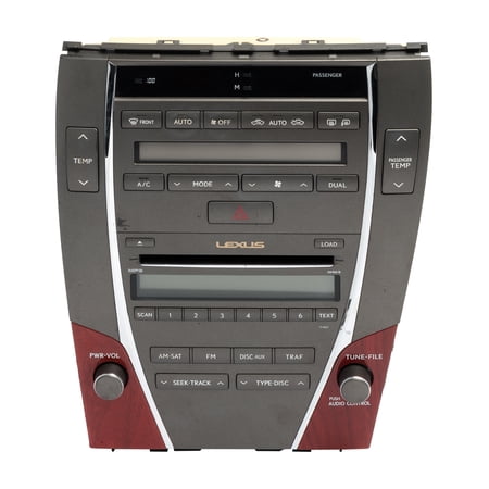 Restored 2007-2009 Lexus ES350 AM FM Radio 6 Disc CD MP3 Player 86120-33720 OPT P1807 (Refurbished)