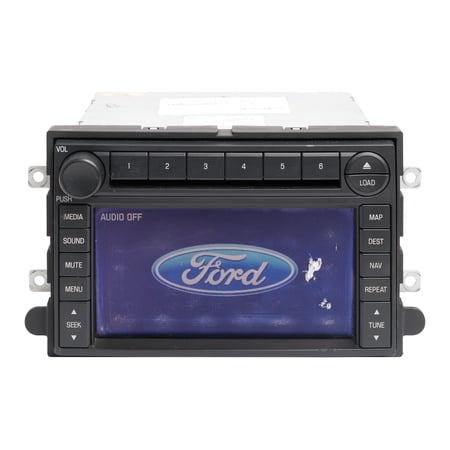 Restored 2007 Explorer AM FM Sirius Ready Navigation 6-Disc CD Player 7L2T-18K931-CC (Refurbished)