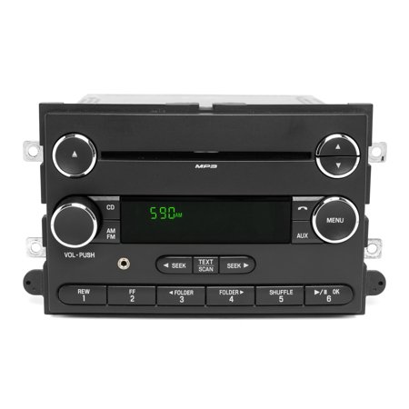 Restored 2008-2009 Ford Mercury Fusion AM FM CD Player Radio w Aux Input 8E5T-18C869-AF (Refurbished)