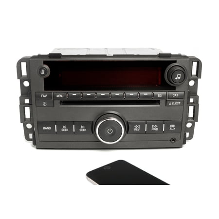 Restored 2008 Pontiac Torrent AM FM CD Player Radio w Aux and Bluetooth Upgrade 25887901 (Refurbished)