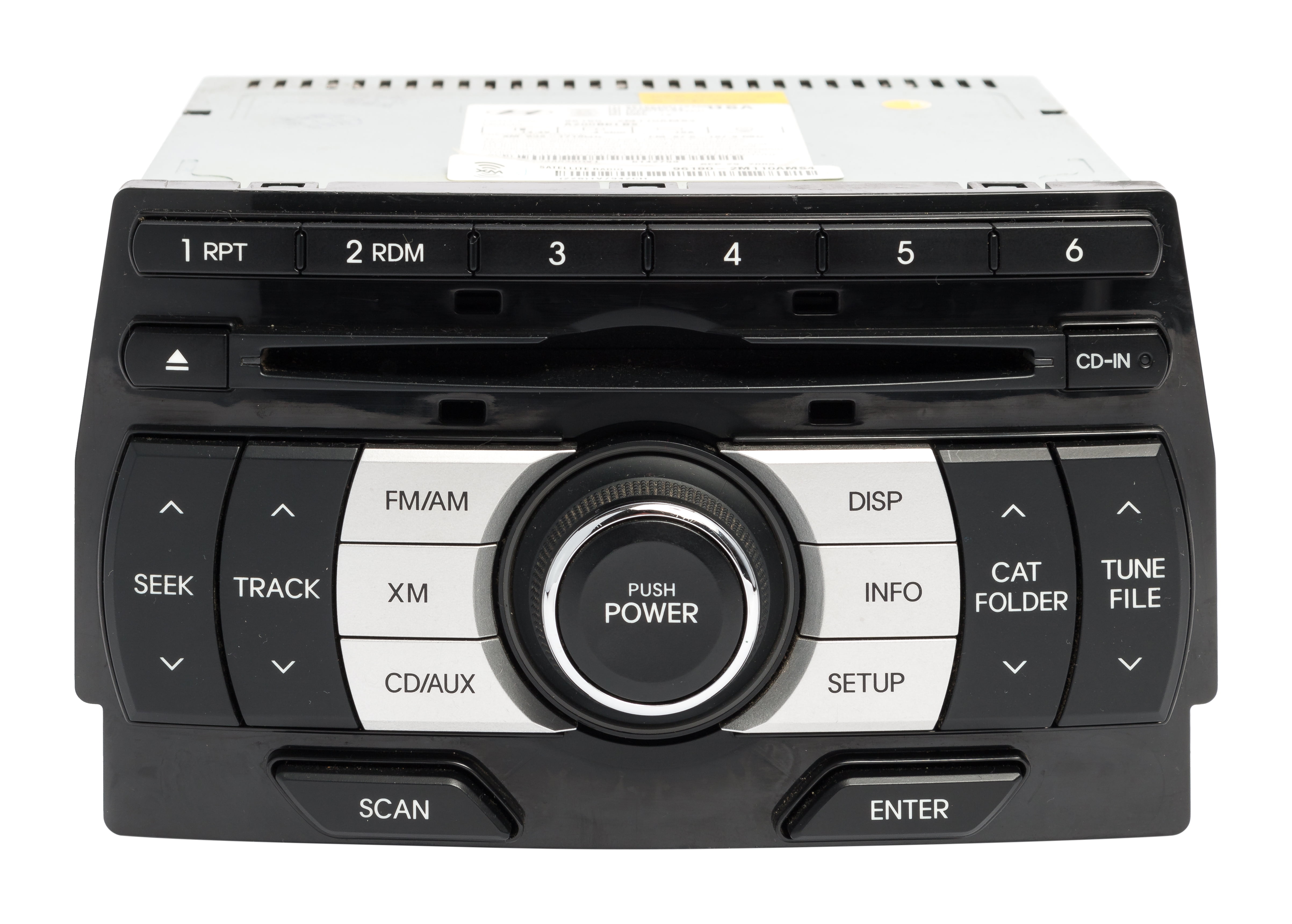 Restored 2009-2012 Hyundai Genesis AM FM Sirius XM Bluetooth MP3 with ...