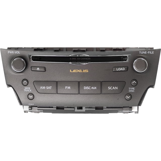 Restored 2009 Lexus ISF IS250 IS350 AM FM Sat Radio 6Disc CD 8612053580 ...
