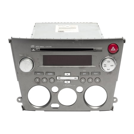 Restored 2009 Subaru Legacy AM FM Radio Single-Disc CD Player MP3 Nav XM Ready 86201AG72A (Refurbished)