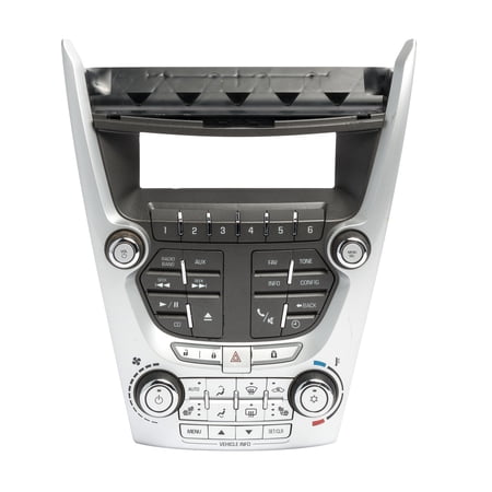 Restored 2010-11 Chevrolet Equinox Control Panel w Radio and Climate Controls 22766840 (Refurbished)