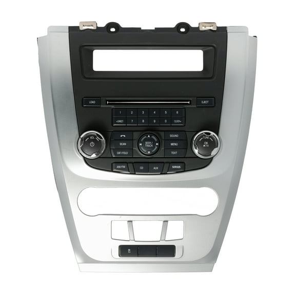 Restored 2010-12 Ford Fusion Multimedia Control Panel Silver Bezel Part ID 9E5T-18A802-AD (Refurbished)