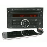 Restored 2010-12 Nissan Sentra Radio AM FM CD Aux Input 28185ZT50A ID CY13F (Refurbished)