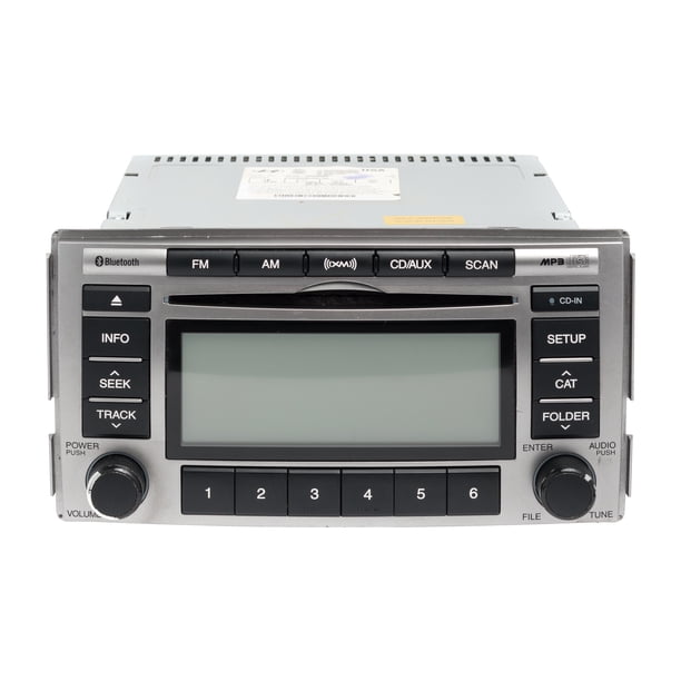 Restored 2010-2012 Hyundai Santa Fe AM FM XM Radio Bluetooth CD Player ...